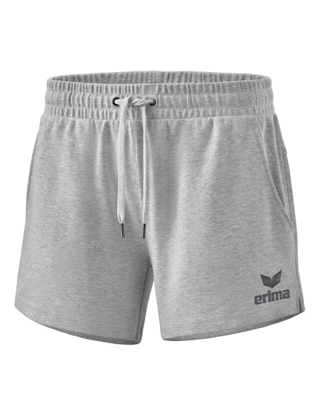 Essential Team Sweatshorts Damen hellgrau melange