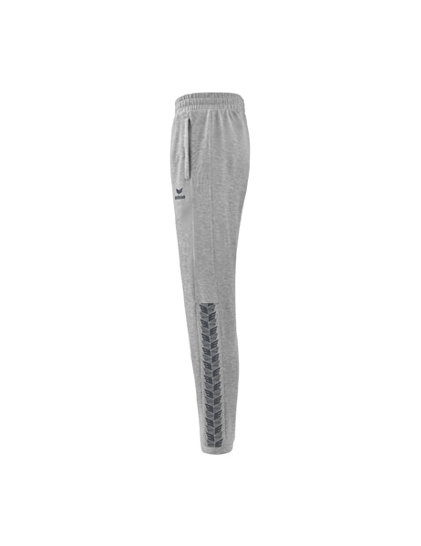Essential Team Sweathose Erwachsene; Kinder hellgrau melange/slate grey