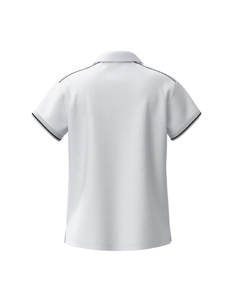 CMPT Poloshirt Damen weiß/schwarz