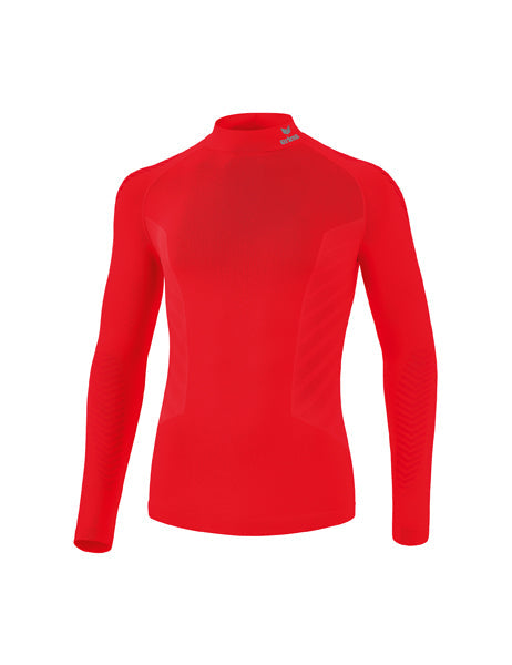 Athletic Longsleeve Turtleneck Erwachsene; Kinder rot