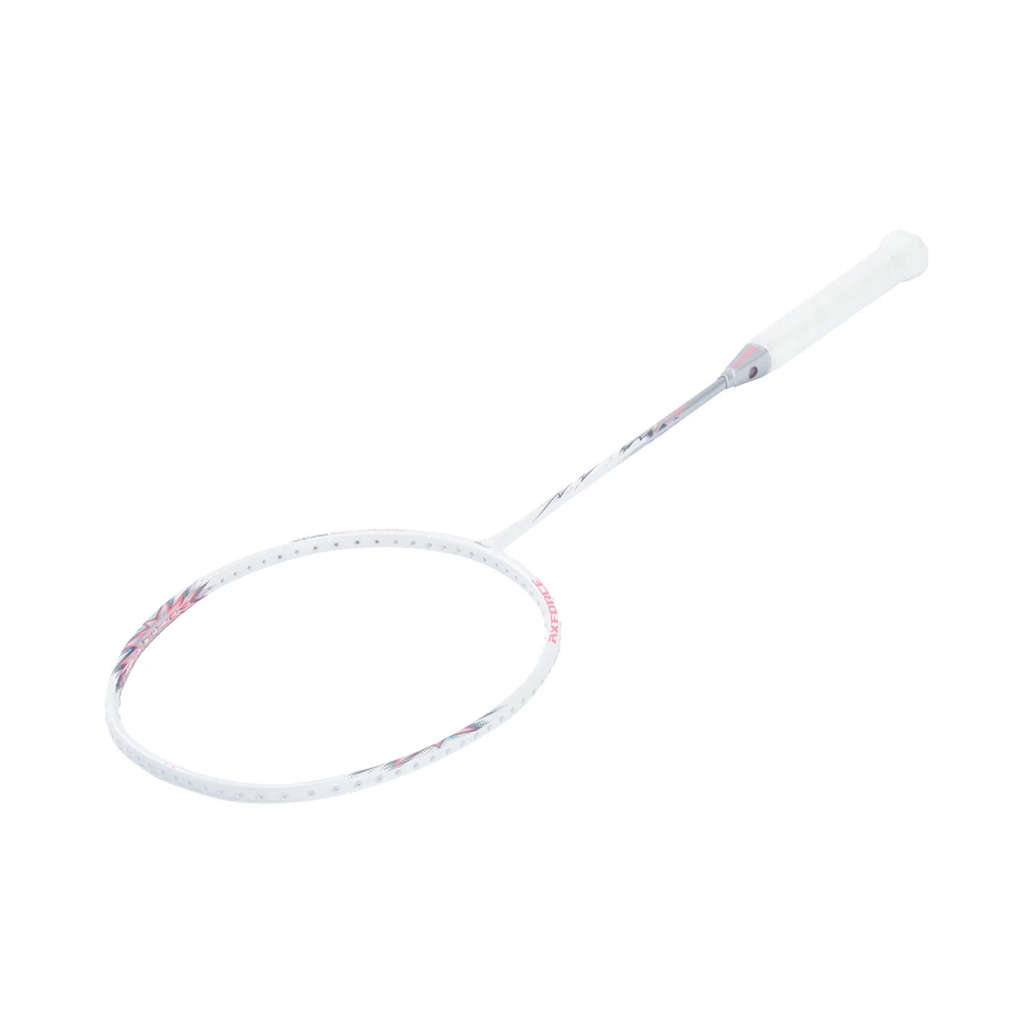 Badmintonschläger AXFORCE BIGBANG (4U) weiß/pink - unbespannt - AYPU051-4