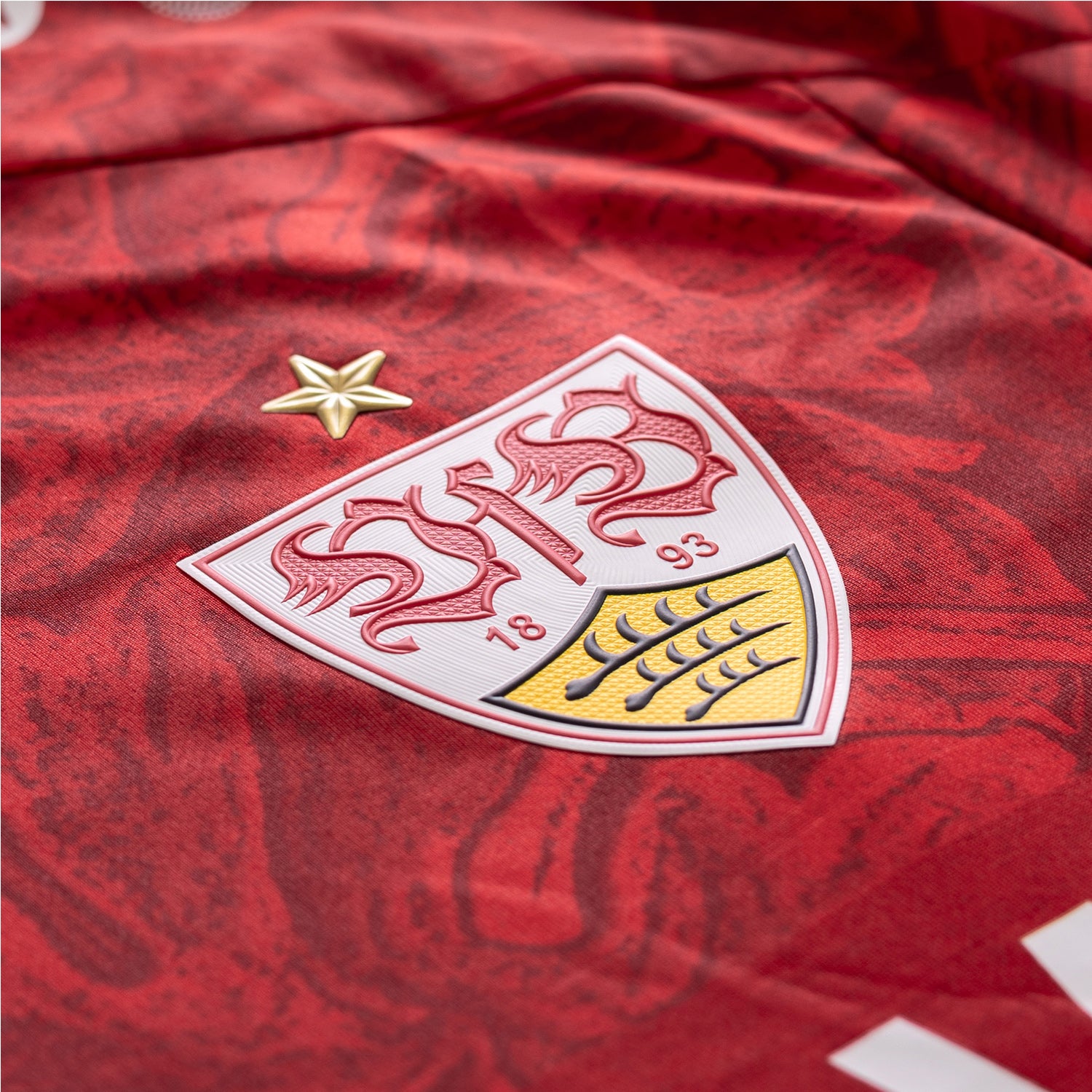 VfB Stuttgart Auswärtstrikot rot 25/26