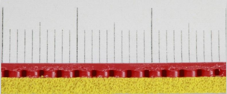 DHS GOLD ARC 8 50 (europäische härte) Max rot - DXDM016-4