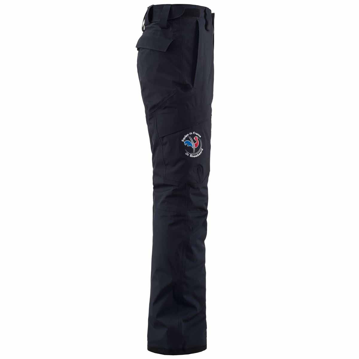 Pantalon de ski Unisex France Snowboard Team 6Cento 632 Padded Blau - Bild 2