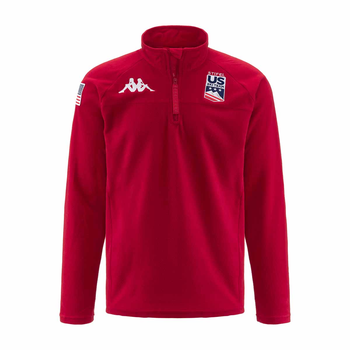 Sweatshirt 8Cento 818 US Ski Team Rot Herren - Bild 2