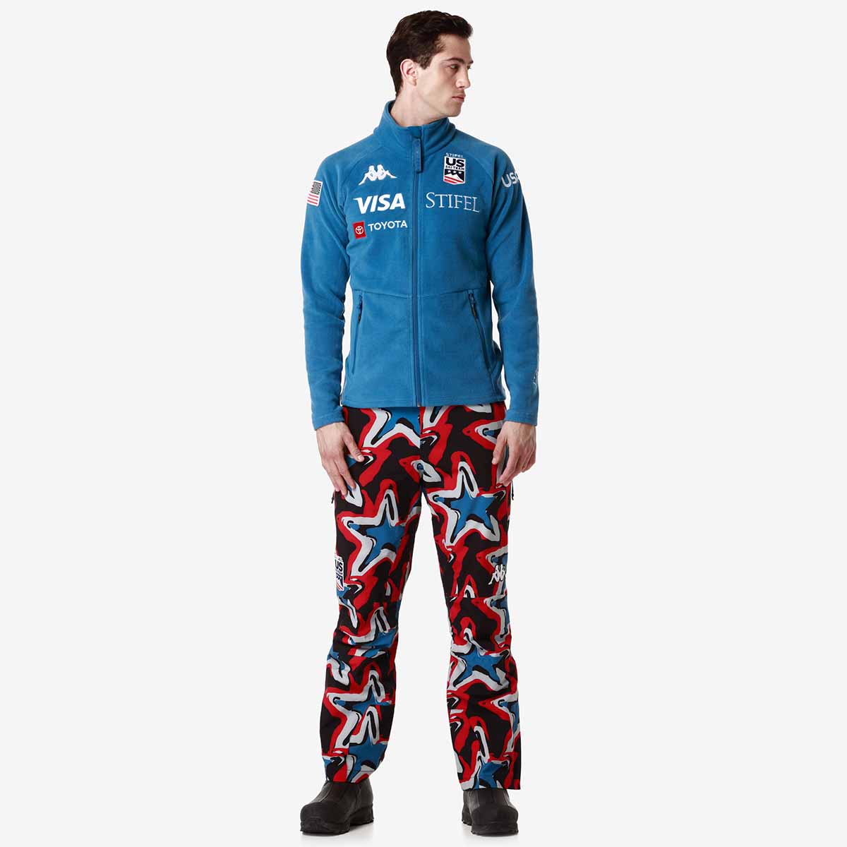 Veste 6Cento 687C US Ski Team Blau Herren - Bild 5