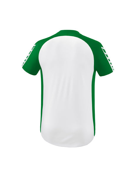 Six Wings Trikot Erwachsene; Kinder weiß/smaragd