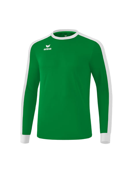 Retro Star Trikot LA Erwachsene; Kinder smaragd/weiß