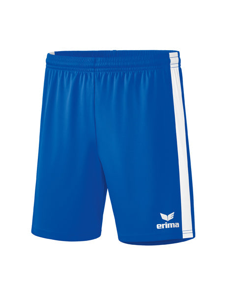 Retro Star Shorts Erwachsene; Kinder new royal/weiß