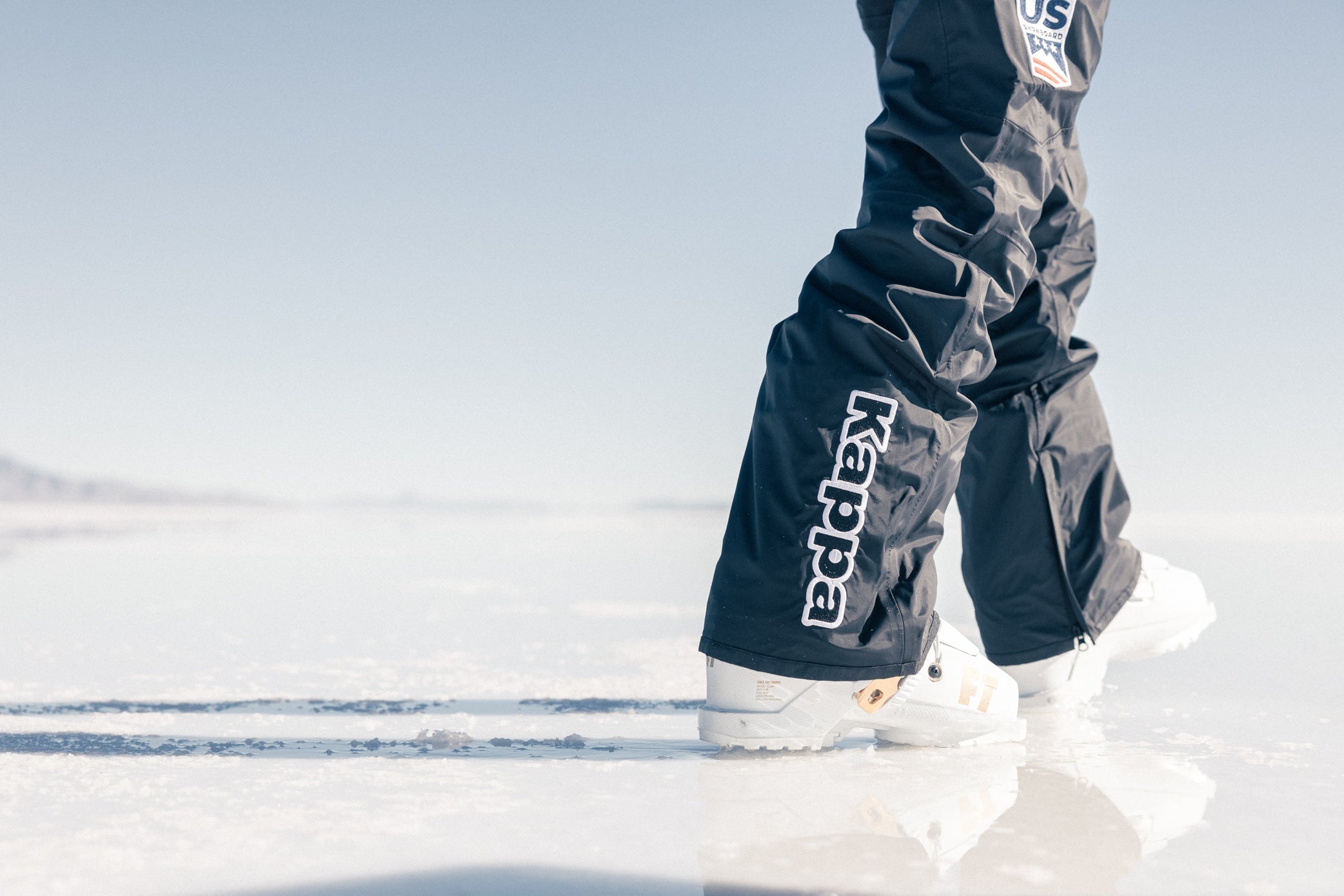 Pantalon de ski US Ski Team Damen Blau - Bild 4