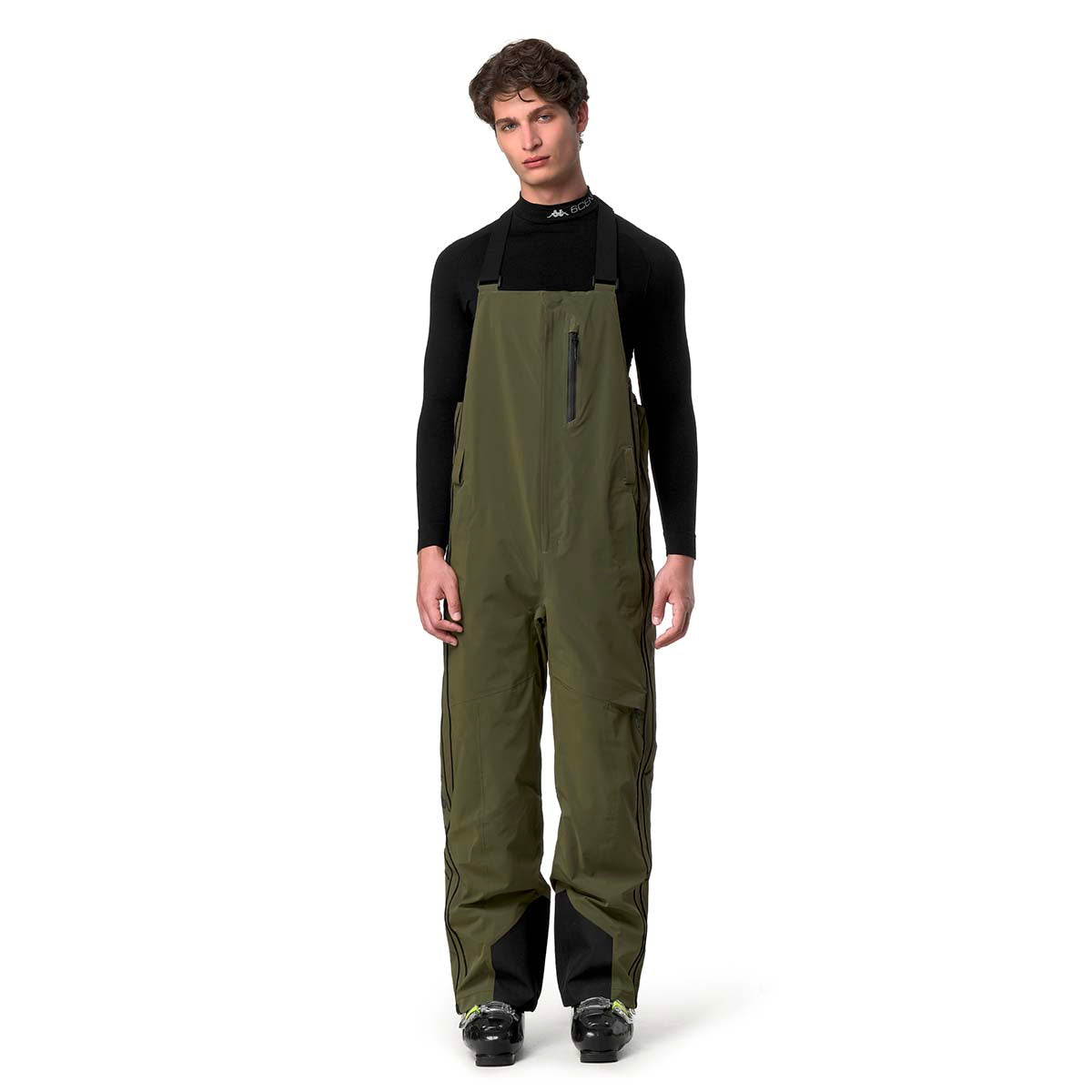Pantalon 6Cento 626H 222 Banda Grün Herren - Bild 4