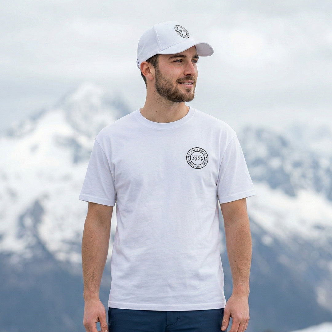 T-Shirt Darphis Folie Douce Meribel 2025 Grau Unisex - Bild 1