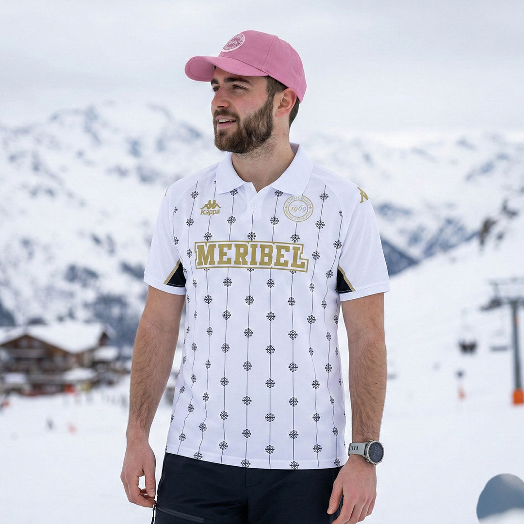 Maillot Claro Flocon Folie Douce Meribel 2025 Weiß Unisex - Bild 1