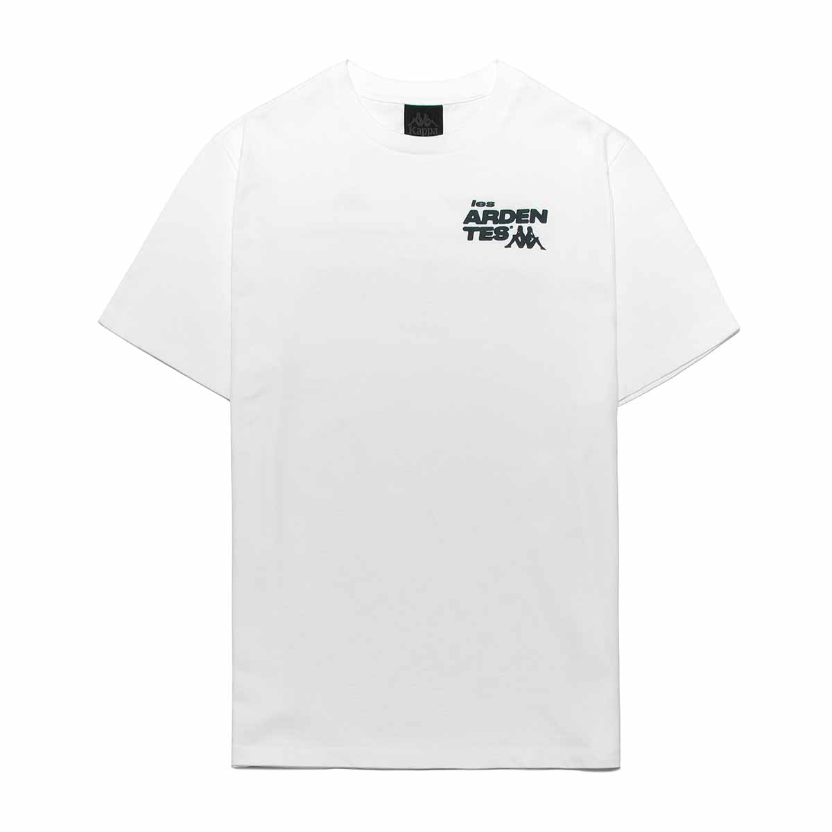T-Shirt Leslie Les Ardentes x Kappa Weiß Herren - Bild 1
