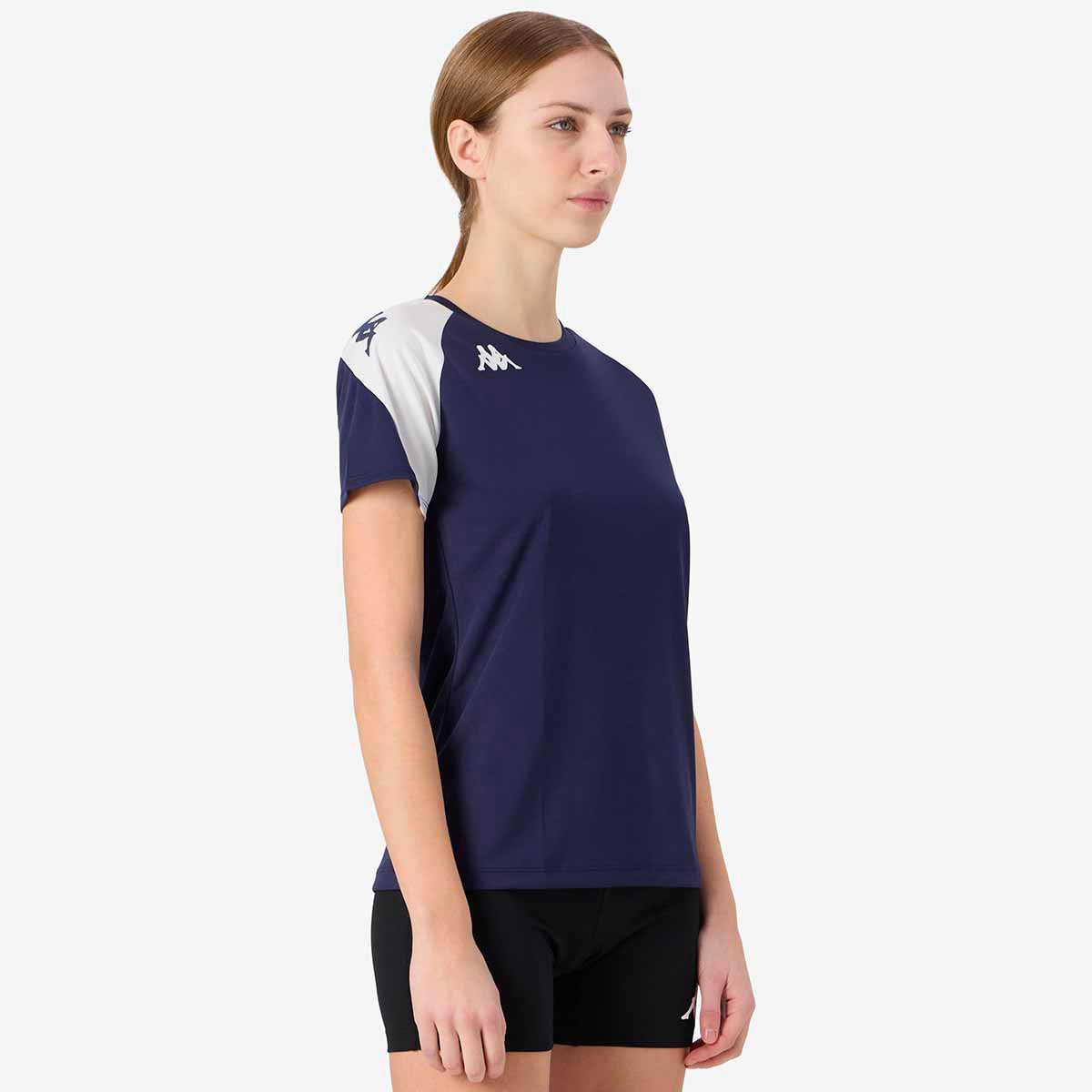T-Shirt Lareta - Blau Marine-Weiß - Bild 9