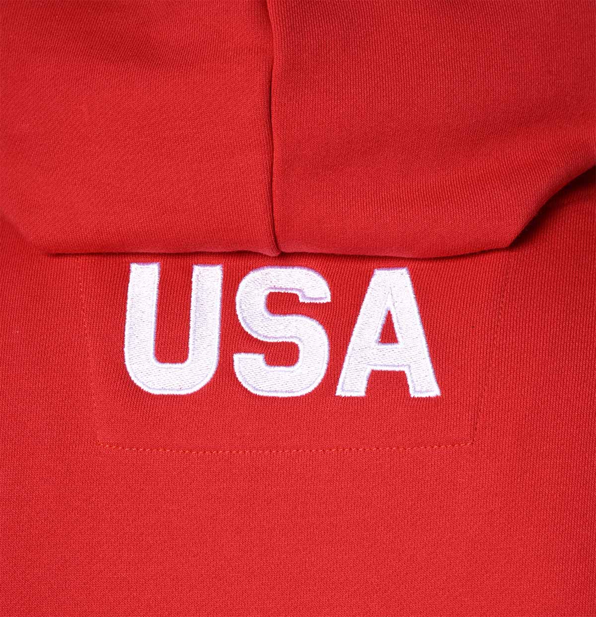 Hoodie US Ski Team Herren Rot - Bild 6