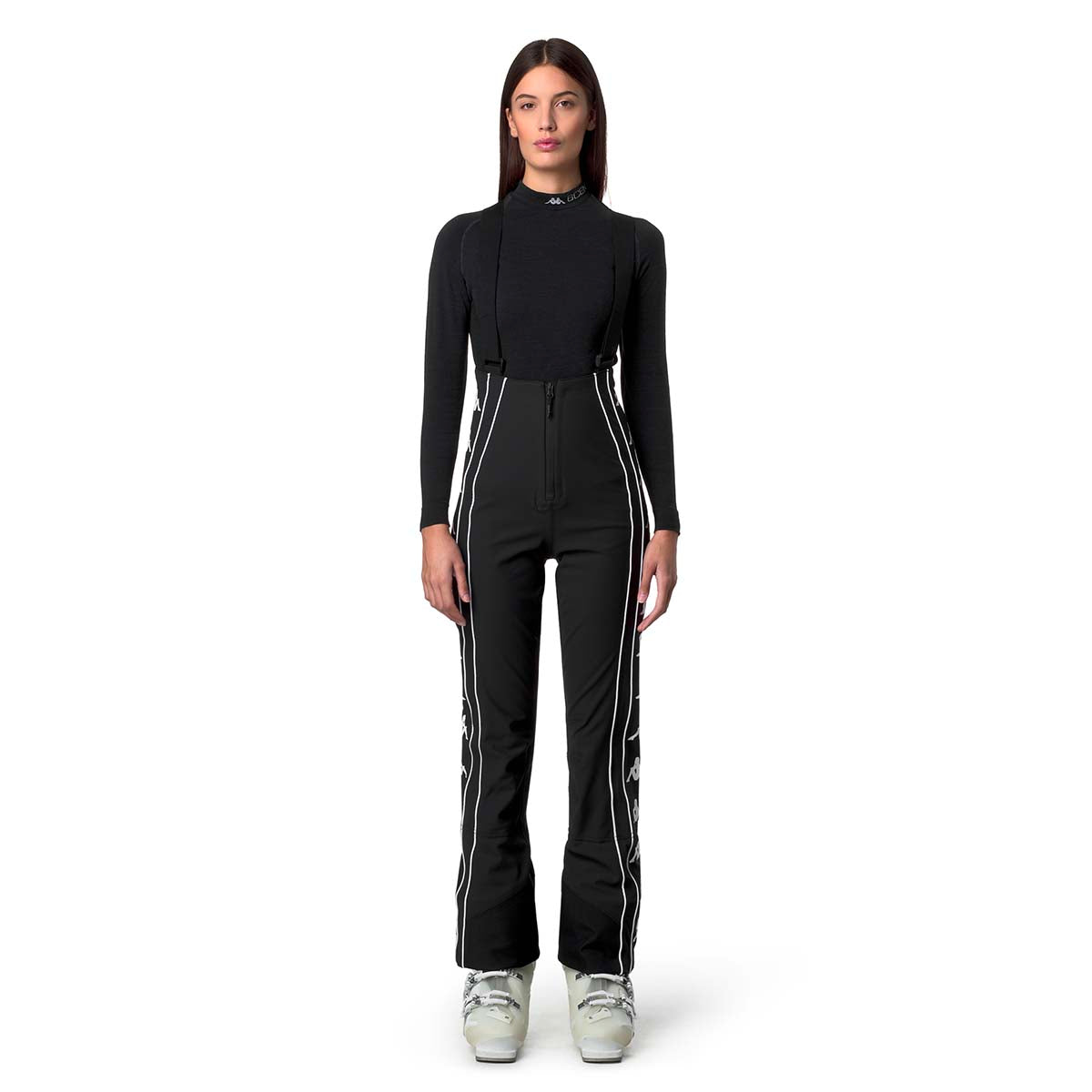 Pantalon 6Cento 685 222 Banda Schwarz Damen - Bild 5