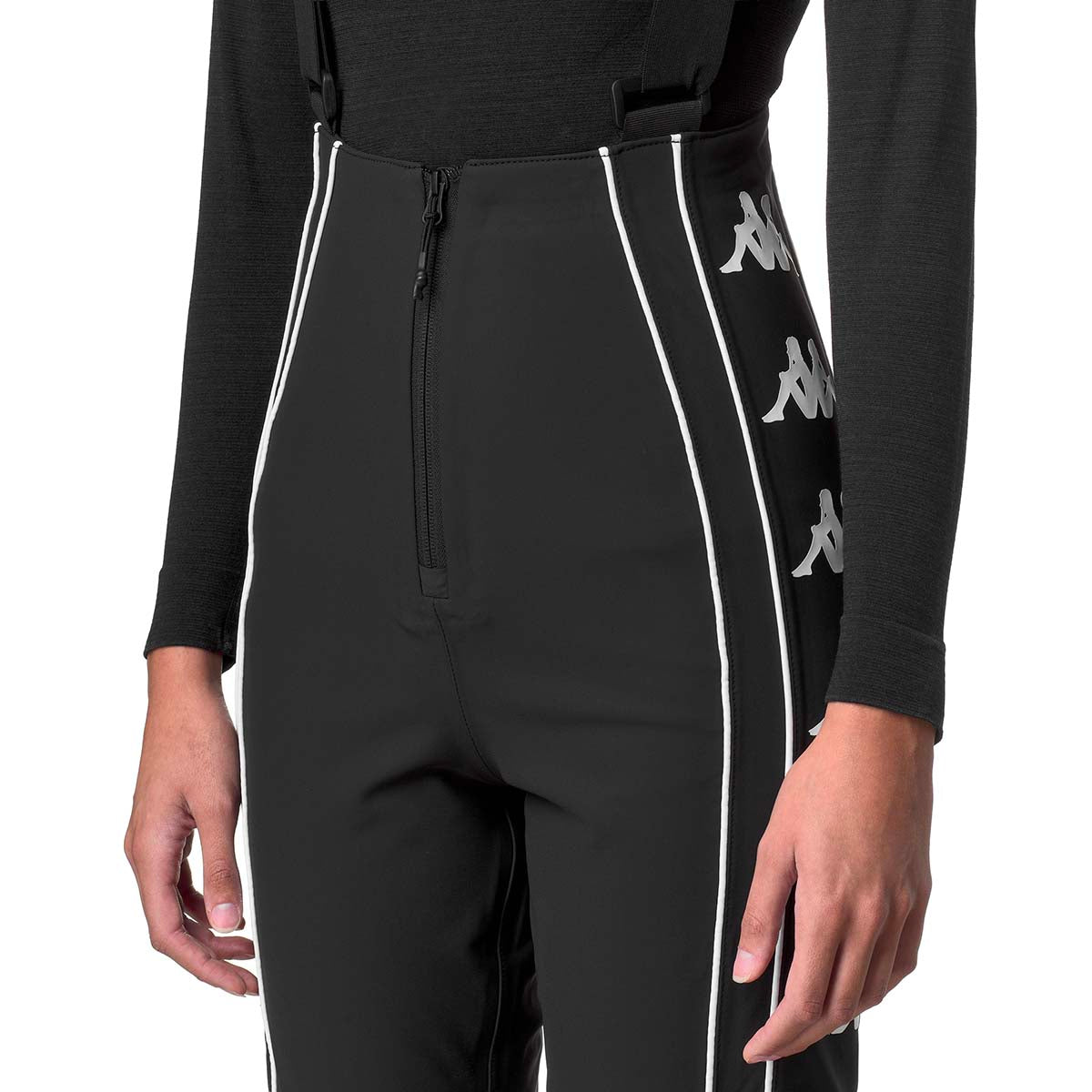 Pantalon 6Cento 685 222 Banda Schwarz Damen - Bild 3
