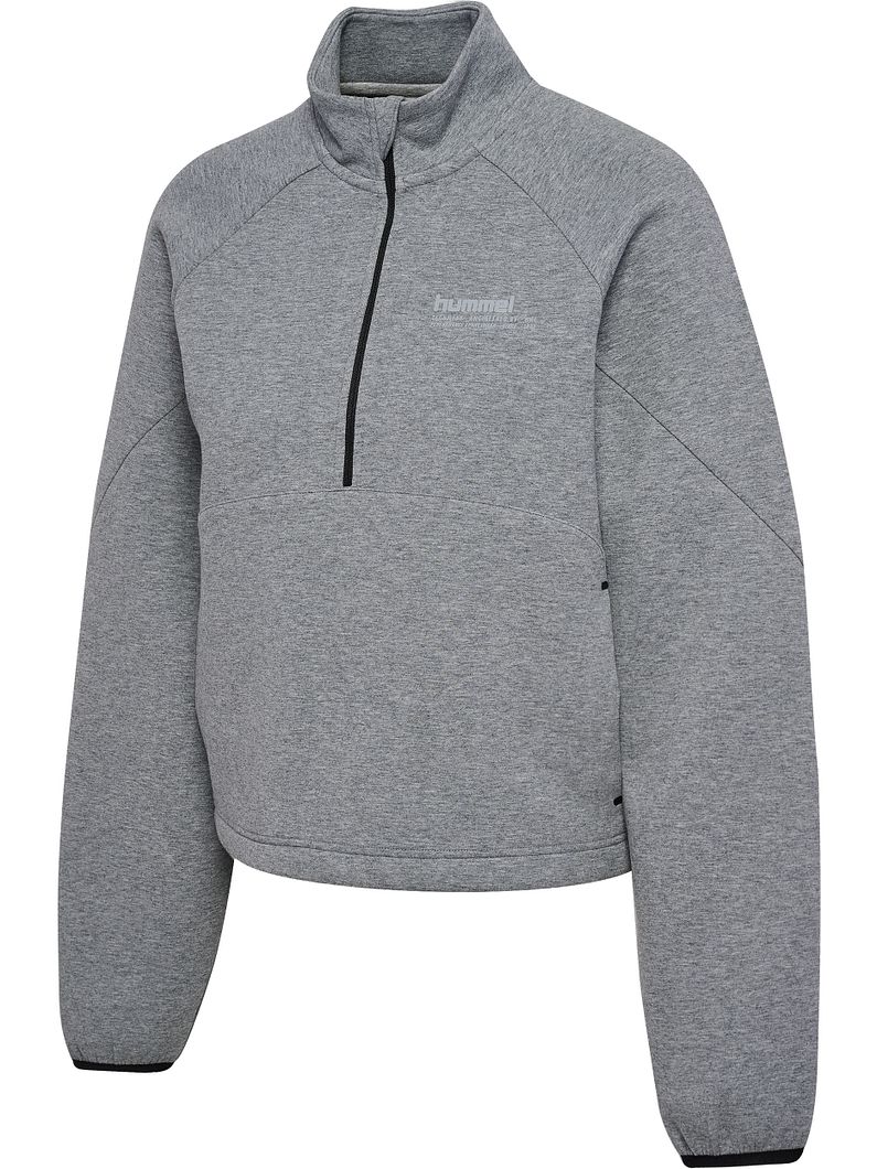TECH FLEECE Boxy Half Zip Sweatshirtjacke Damen
