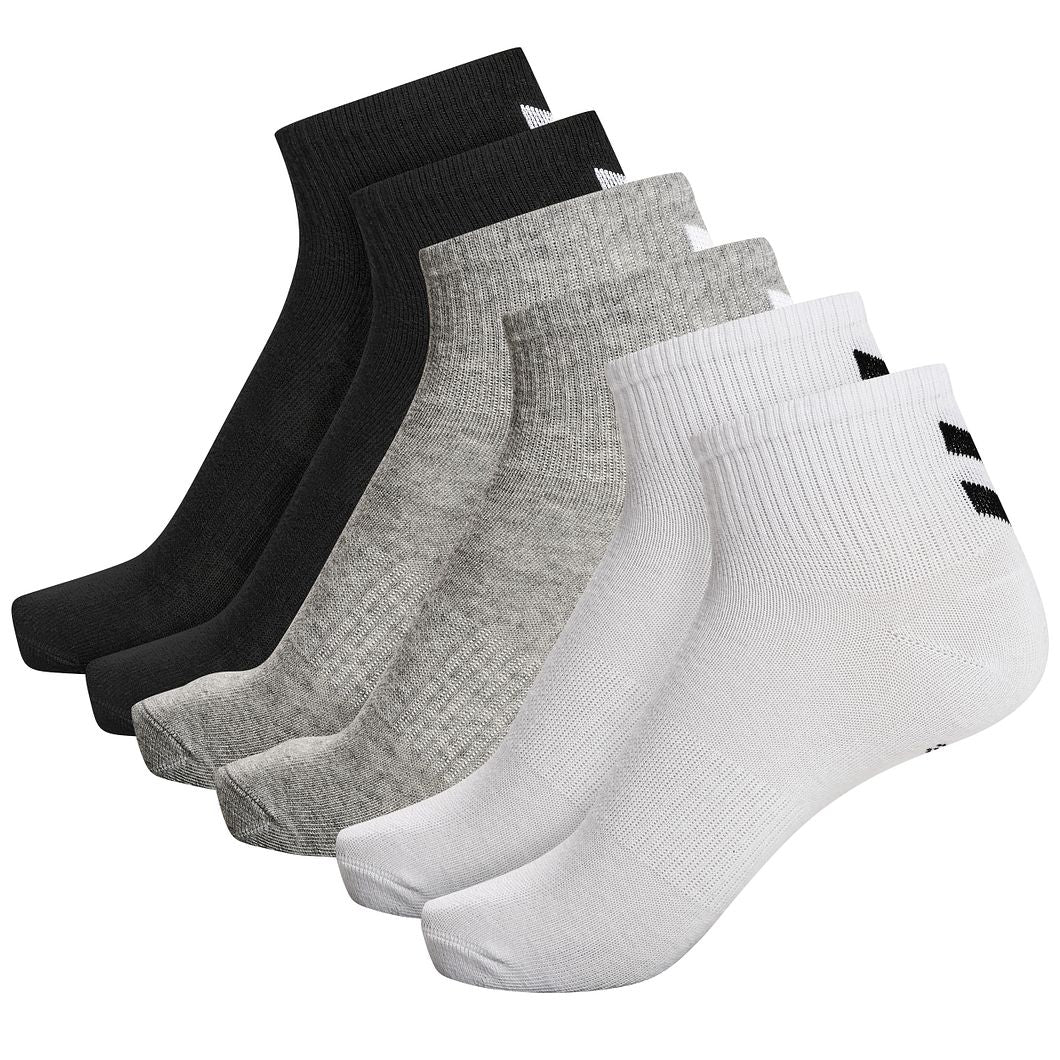 CHEVRON 6-PACK MID CUT Socken