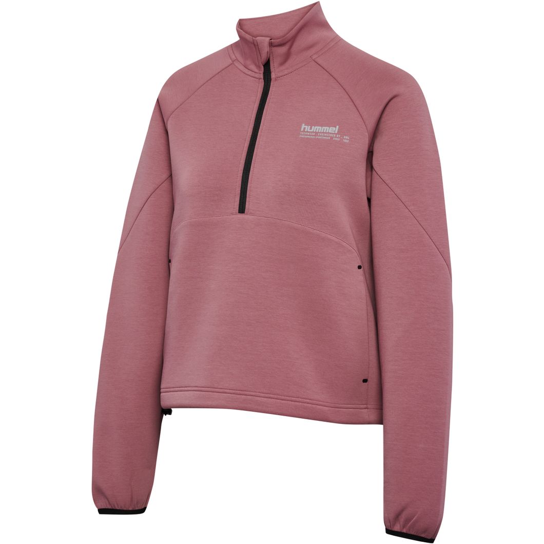 TECH FLEECE Boxy Half Zip Sweatshirtjacke Damen