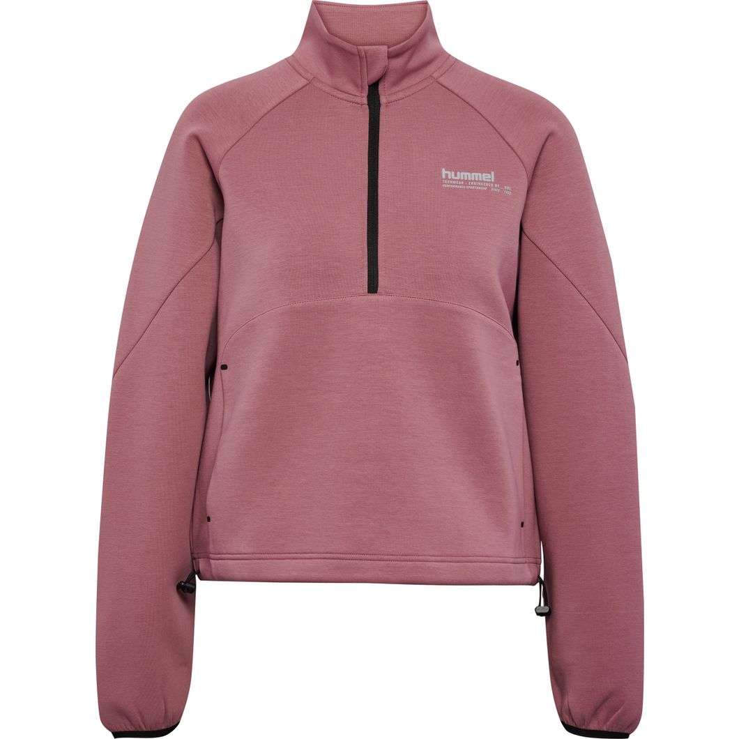 TECH FLEECE Boxy Half Zip Sweatshirtjacke Damen