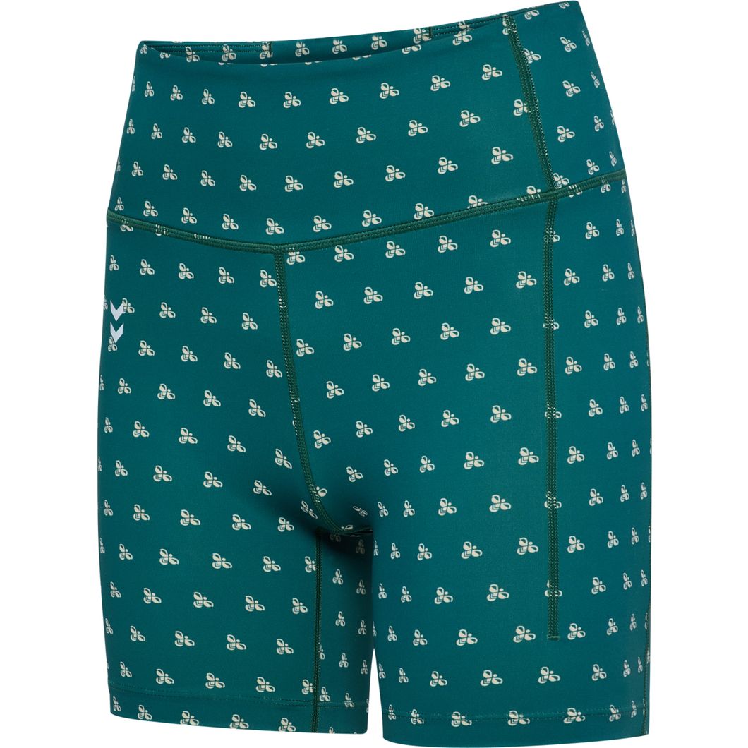 HIIT AOP Impact High-Waist Short Tights Damen