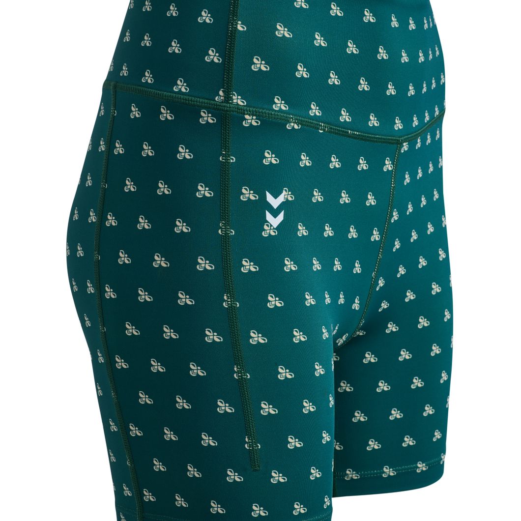HIIT AOP Impact High-Waist Short Tights Damen