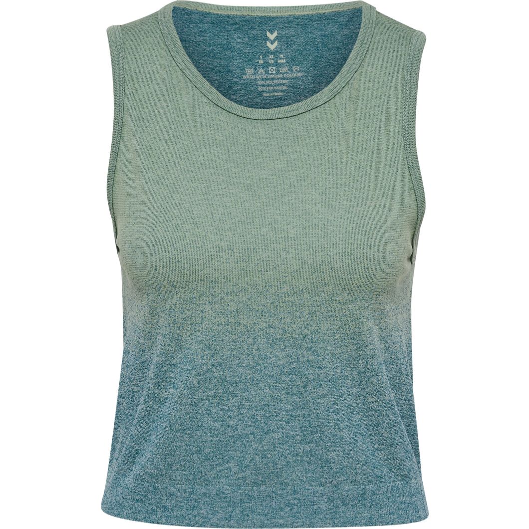 Yoga Seamless Gradient Crop Top Damen