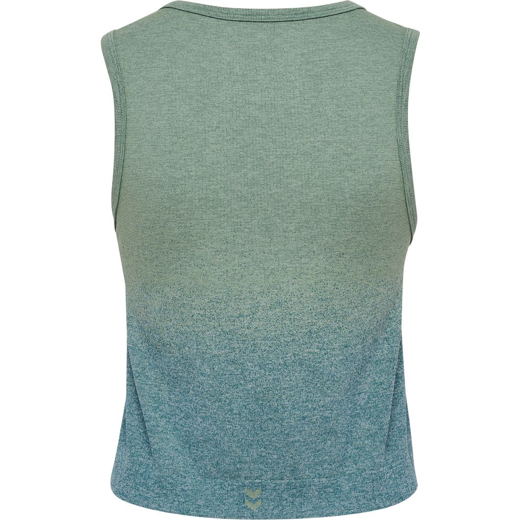 Yoga Seamless Gradient Crop Top Damen