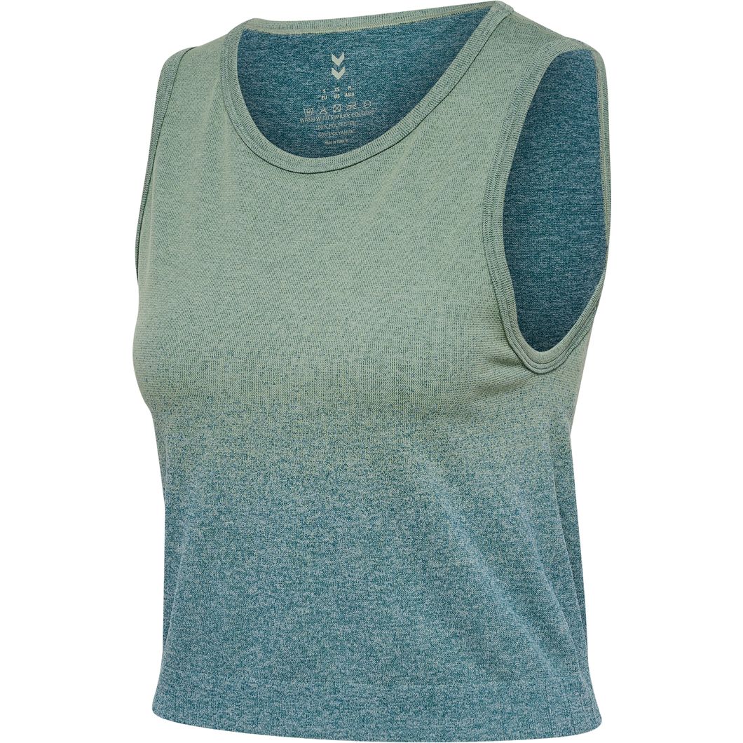 Yoga Seamless Gradient Crop Top Damen