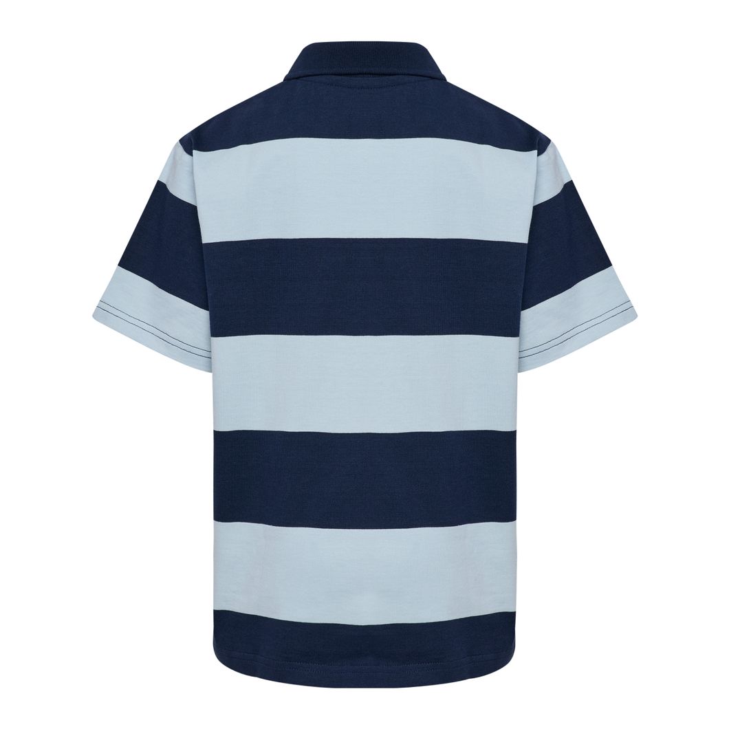 Loose Striped Poloshirt Kids