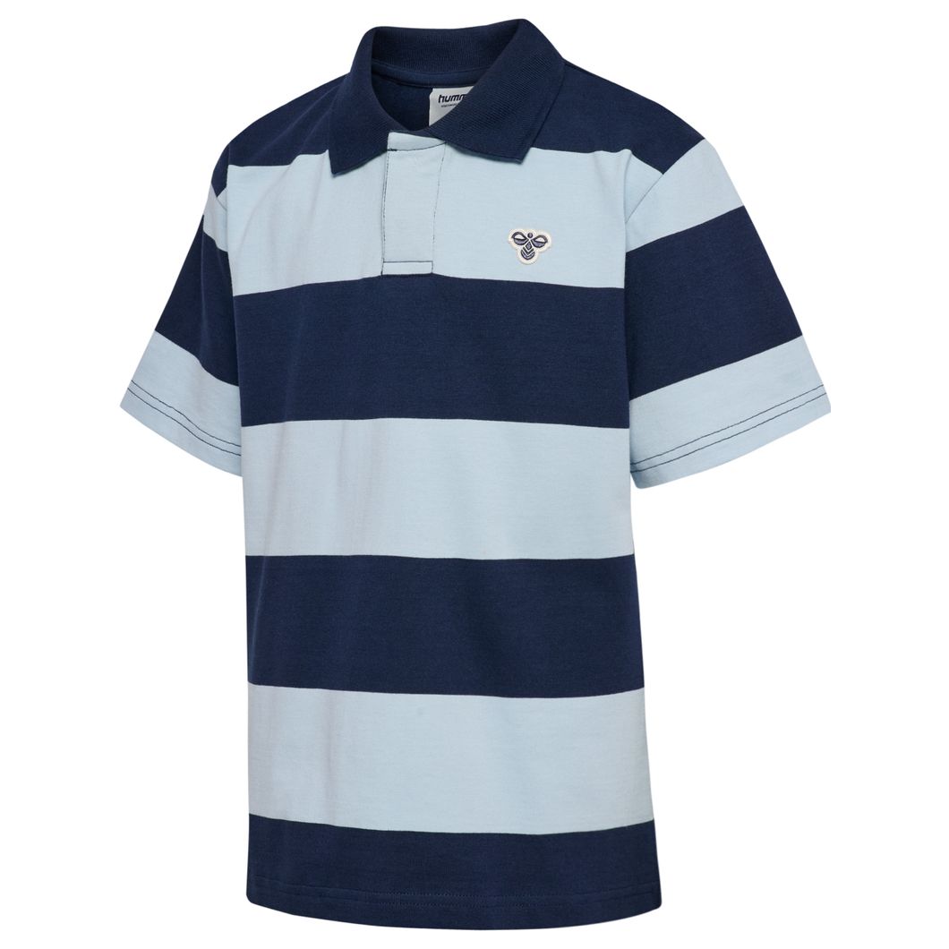 Loose Striped Poloshirt Kids