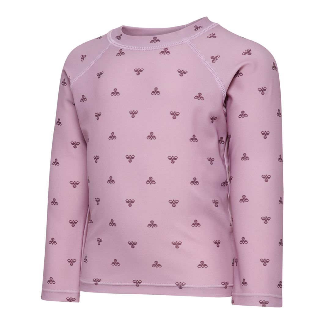 MINI BEE AOP Schwimm-T-Shirt Langarm Kids