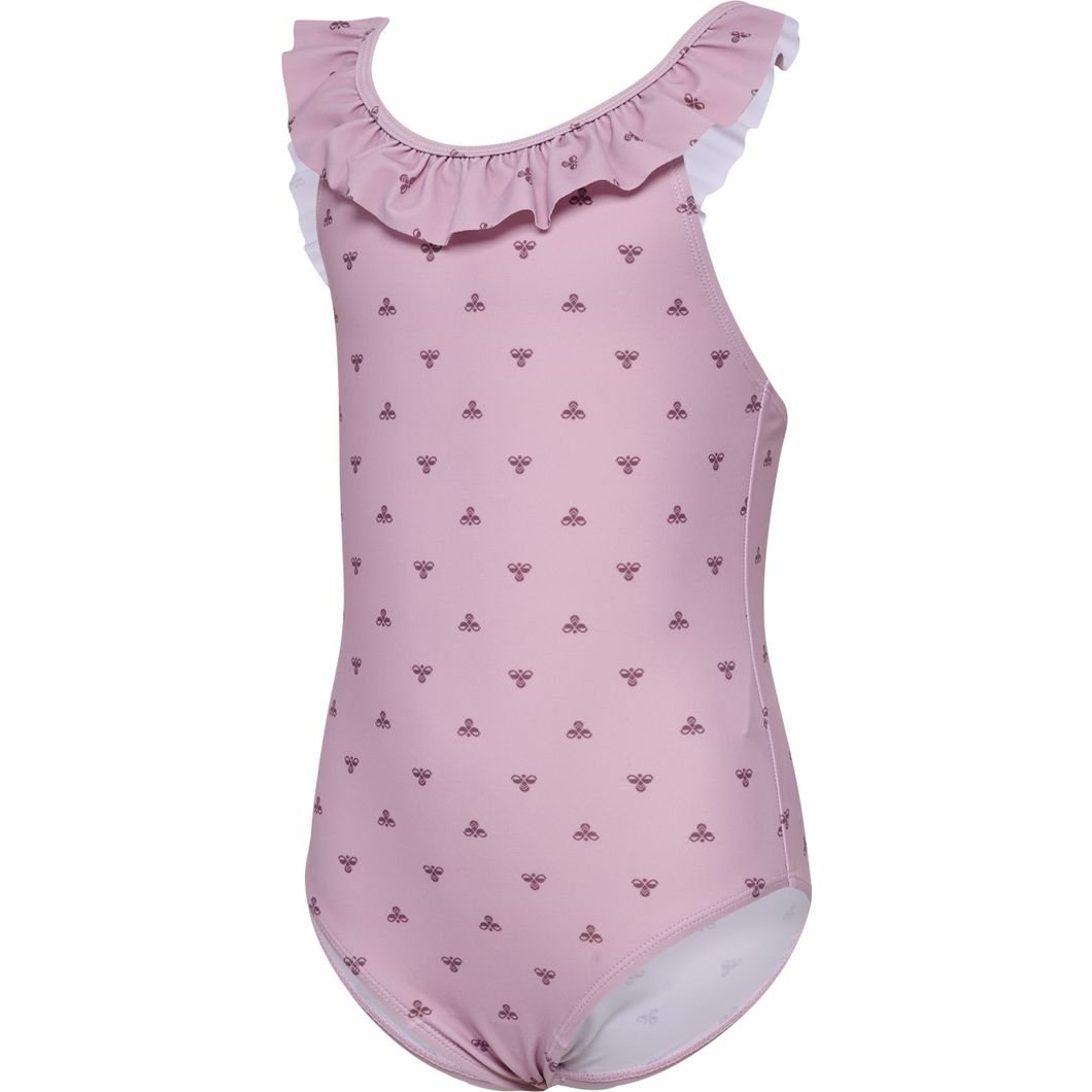 BEE AOP FRILL Badeanzug Kids