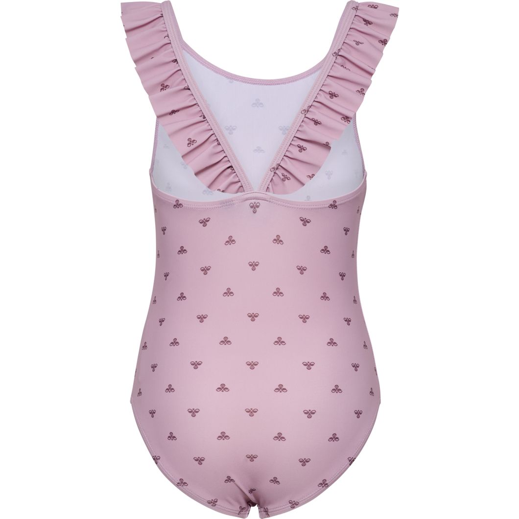 BEE AOP FRILL Badeanzug Kids