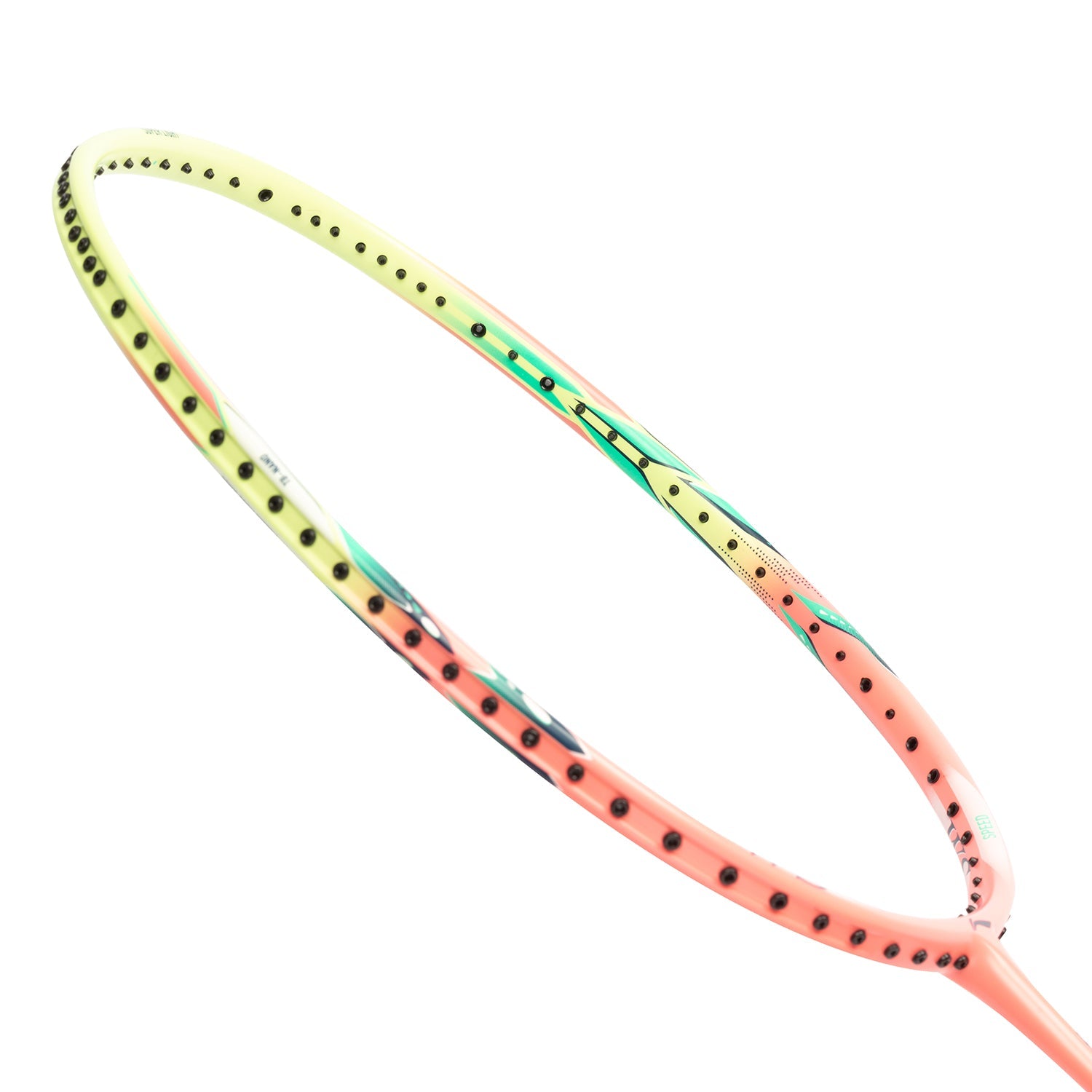 Badmintonschläger WindStorm 72 Speed unbespannt - hellrot - AYPU069-6