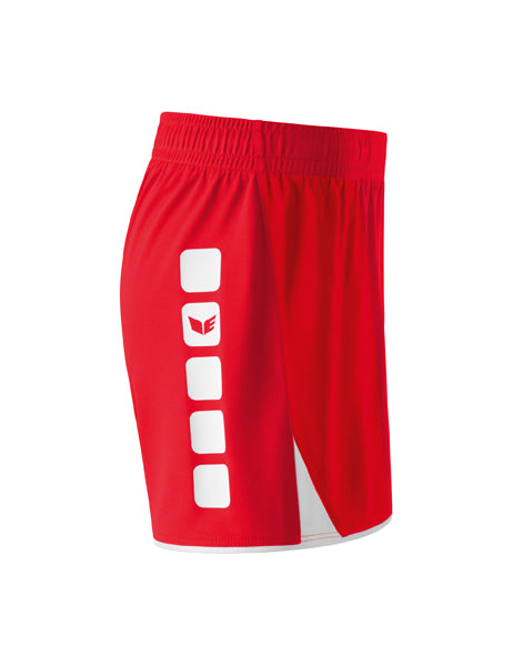 CLASSIC 5-C Shorts Damen rot/weiß