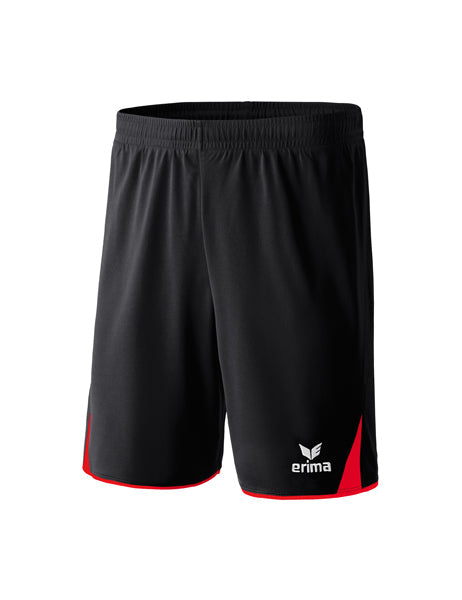 CLASSIC 5-C Shorts Erwachsene; Kinder schwarz/rot