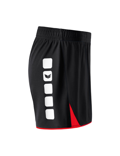 CLASSIC 5-C Shorts Damen schwarz/rot