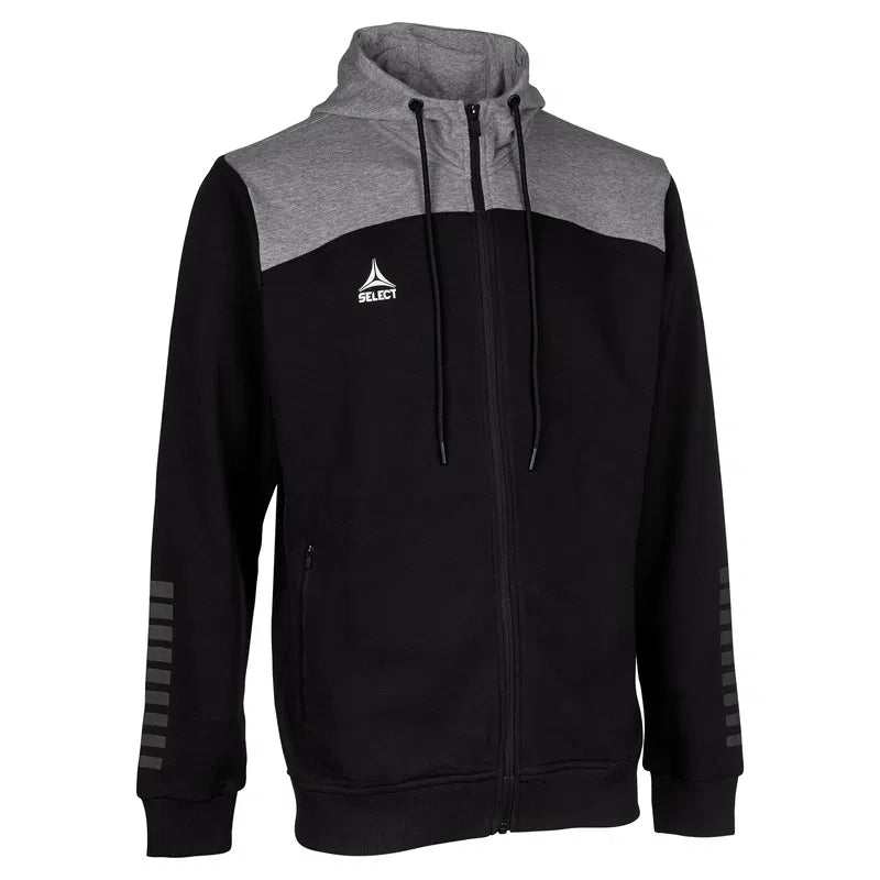 Kapuzen-Sweatjacke Oxford