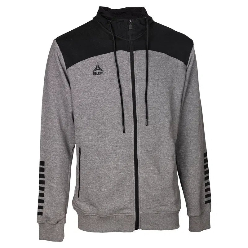 Kapuzen-Sweatjacke Oxford