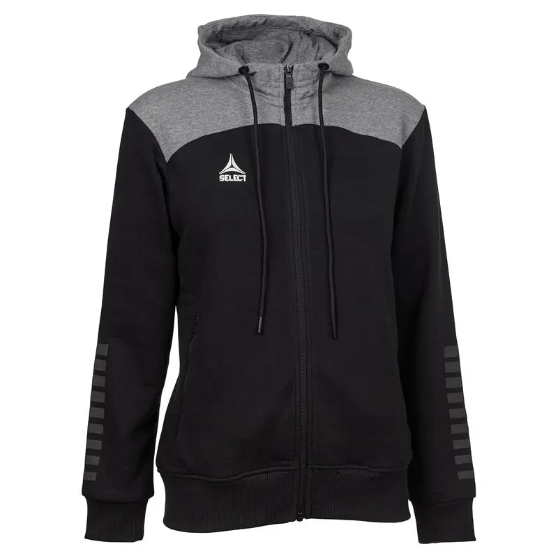 Kapuzen-Sweatjacke Oxford Damen