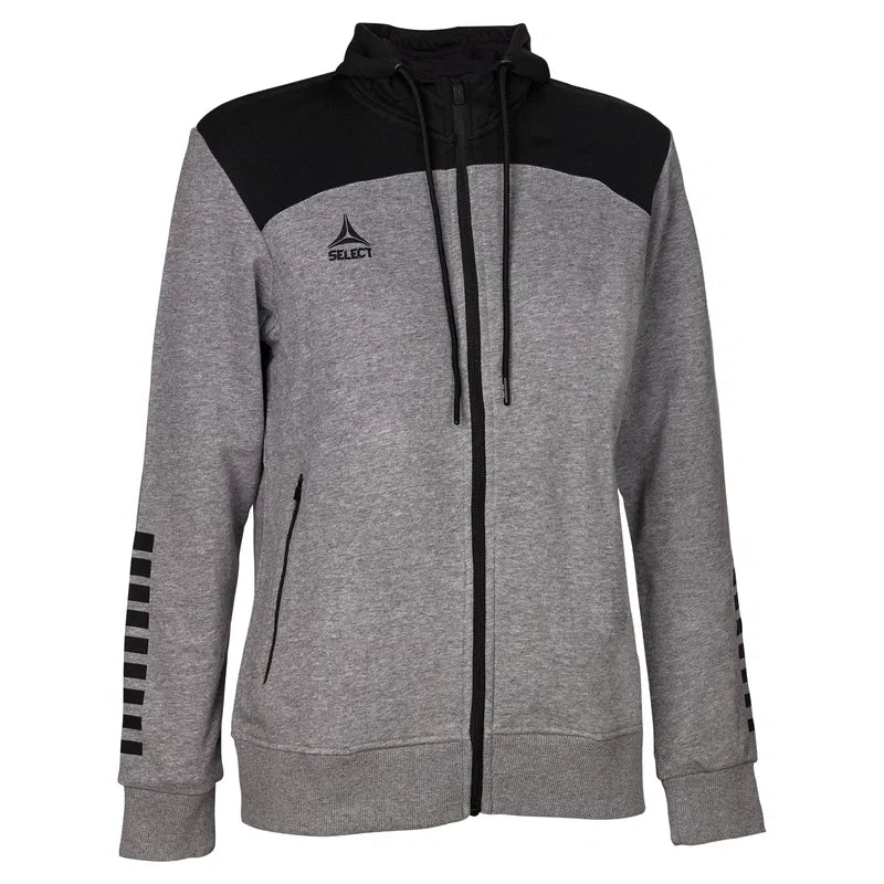 Kapuzen-Sweatjacke Oxford Damen