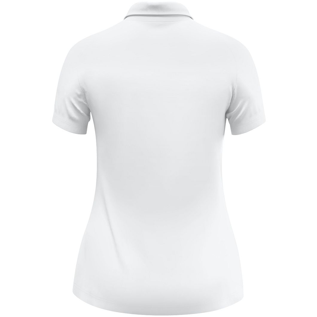 Polo Uni Poloshirt Damen