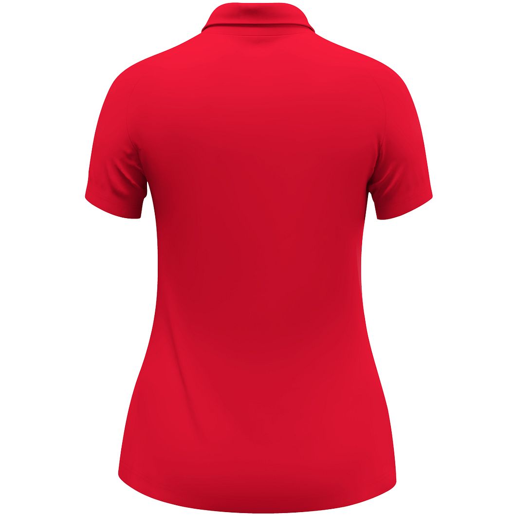 Polo Uni Poloshirt Damen