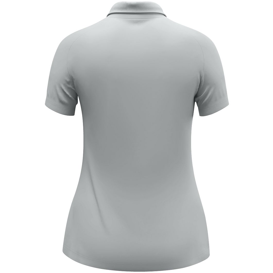 Polo Uni Poloshirt Damen