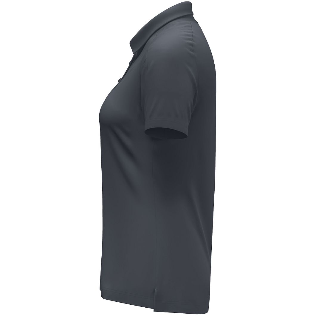 Polo Uni Poloshirt Damen