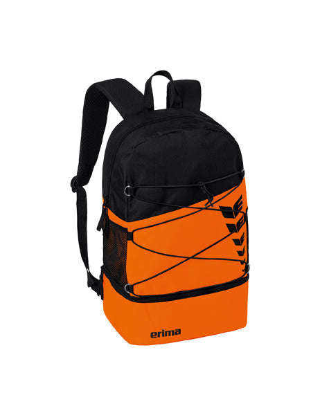 SIX WINGS Rucksack orange/schwarz