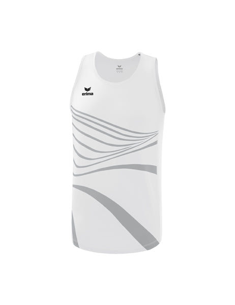 RACING Singlet Erwachsene; Kinder new white